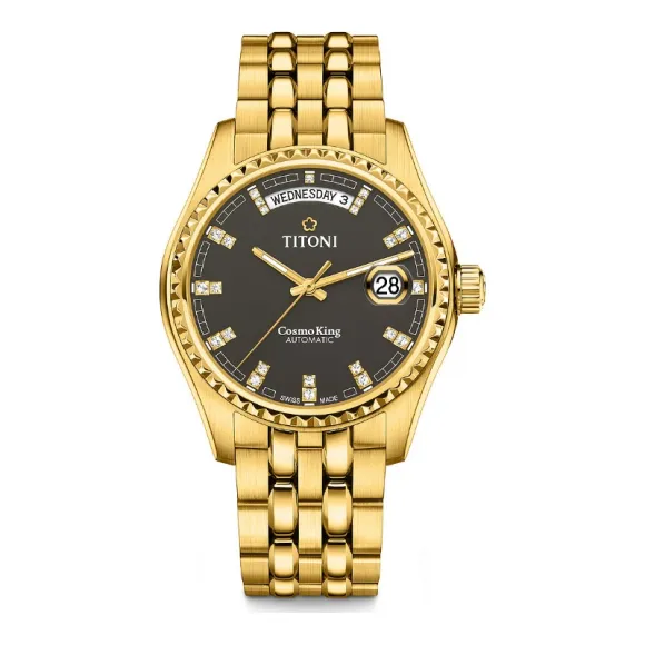 梅花/Titoni 宇宙系列 自动机械 男表 797 G-542